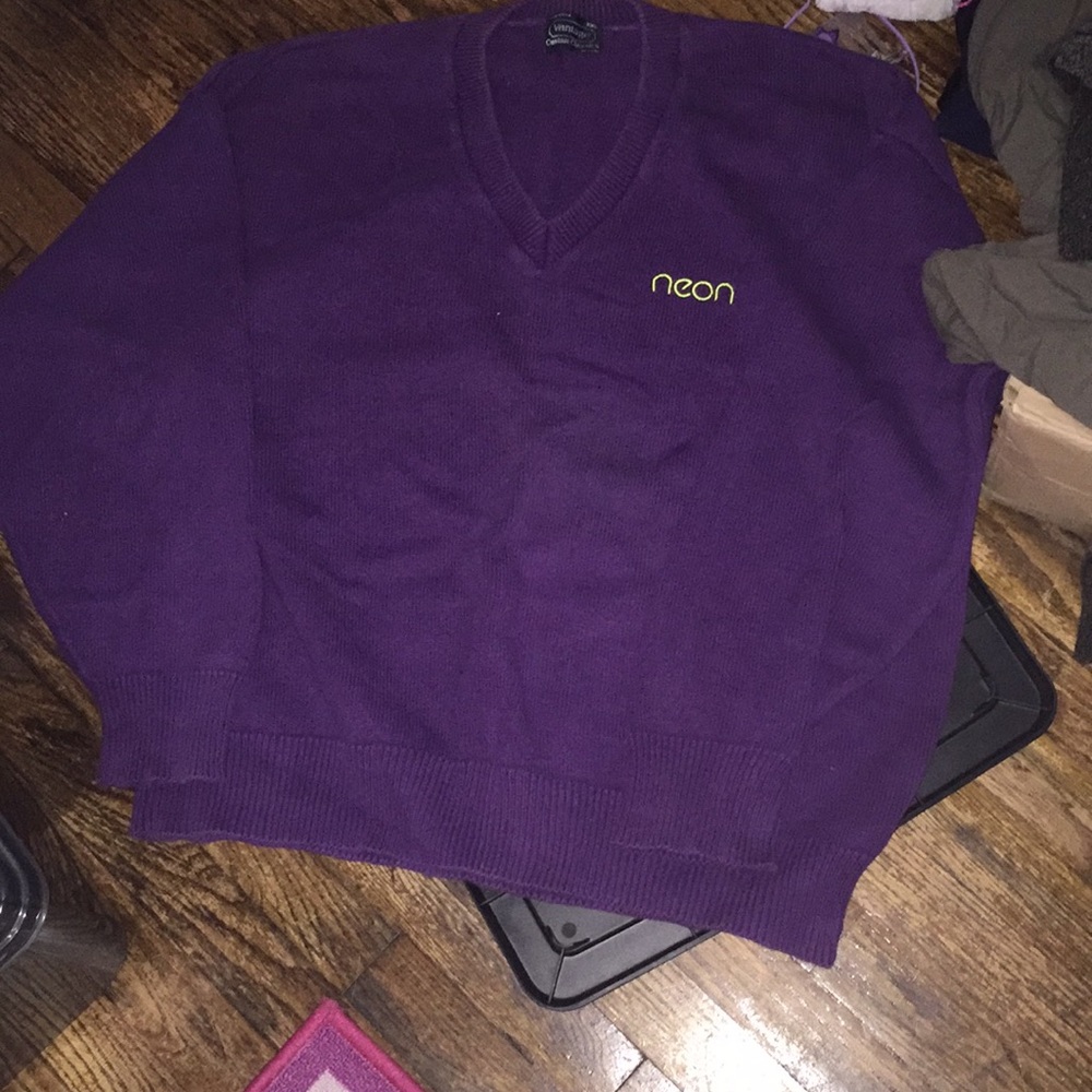 Purple Sweater Size XXL